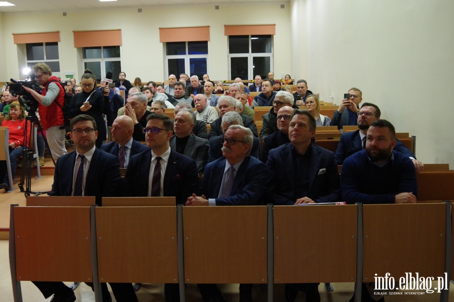Europose Dominik Tarczyski w Elblgu:Ciesz si, e bya otwarto na dyskusj, fot. 12