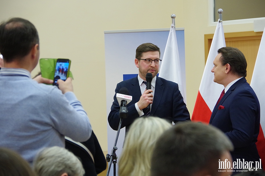 Europose Dominik Tarczyski w Elblgu:Ciesz si, e bya otwarto na dyskusj, fot. 28