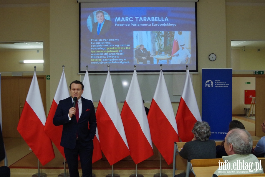 Europose Dominik Tarczyski w Elblgu:Ciesz si, e bya otwarto na dyskusj, fot. 42