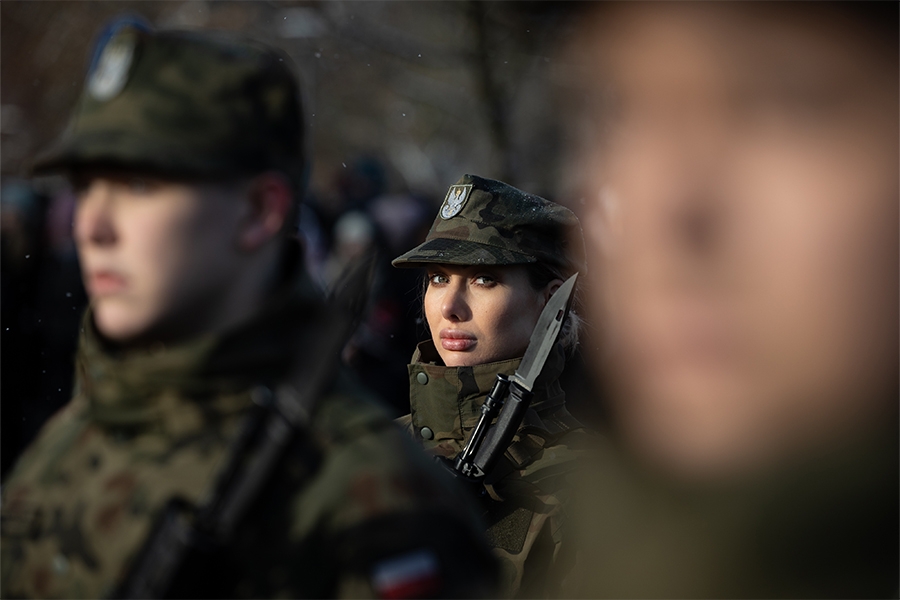 Największa przysięga Terytorialsów z Warmii i Mazur, fot. 2