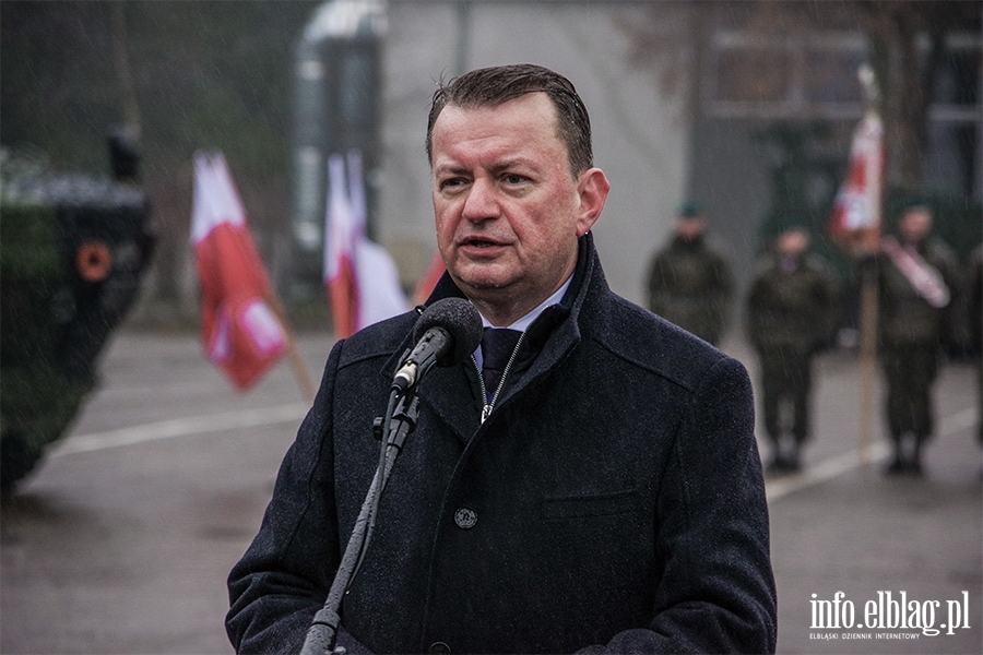 Elblg: Przysiga wojskowa z udziaem ministra Baszczaka, fot. 17