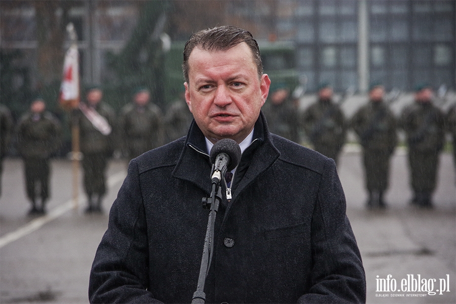 Elblg: Przysiga wojskowa z udziaem ministra Baszczaka, fot. 20