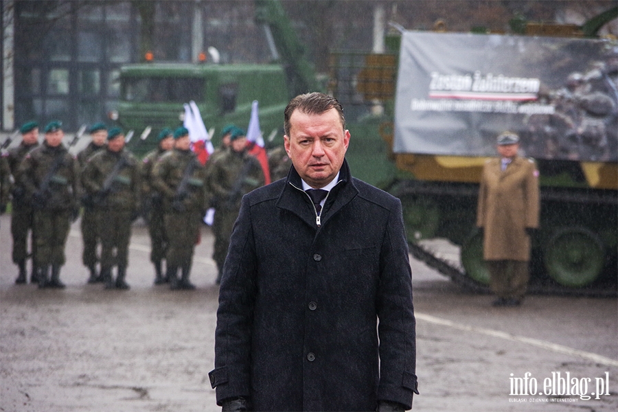 Elblg: Przysiga wojskowa z udziaem ministra Baszczaka, fot. 21