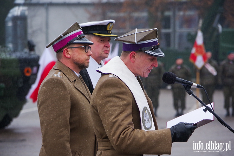 Elblg: Przysiga wojskowa z udziaem ministra Baszczaka, fot. 26