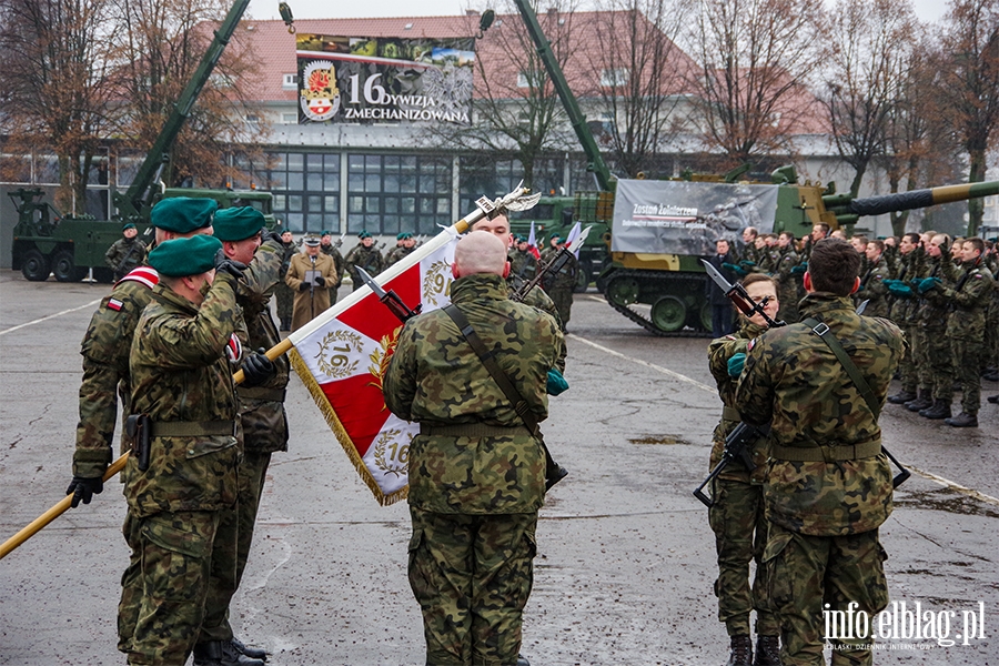 Elblg: Przysiga wojskowa z udziaem ministra Baszczaka, fot. 33