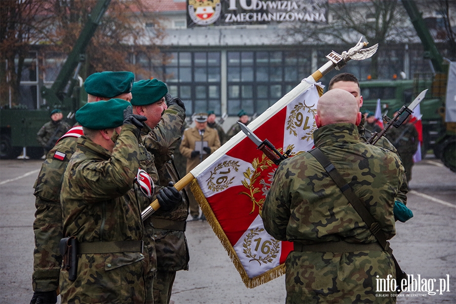 Elblg: Przysiga wojskowa z udziaem ministra Baszczaka, fot. 34