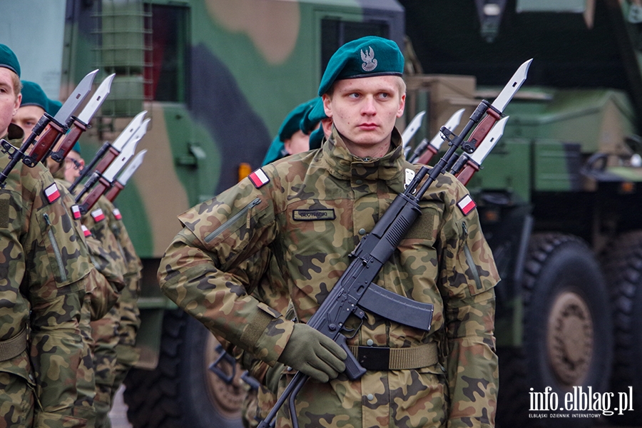 Elblg: Przysiga wojskowa z udziaem ministra Baszczaka, fot. 60