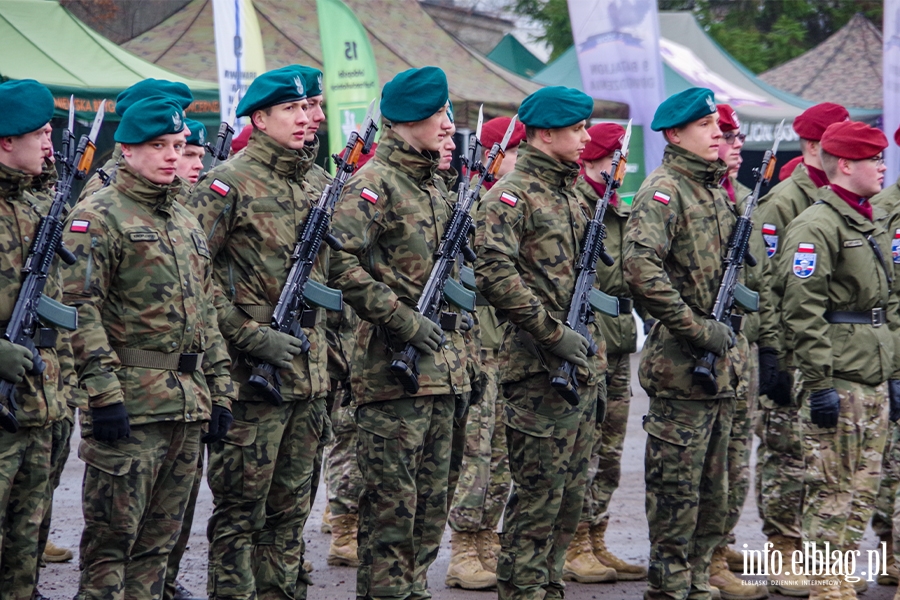 Elblg: Przysiga wojskowa z udziaem ministra Baszczaka, fot. 61