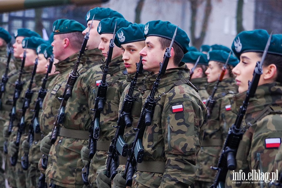 Elblg: Przysiga wojskowa z udziaem ministra Baszczaka, fot. 63