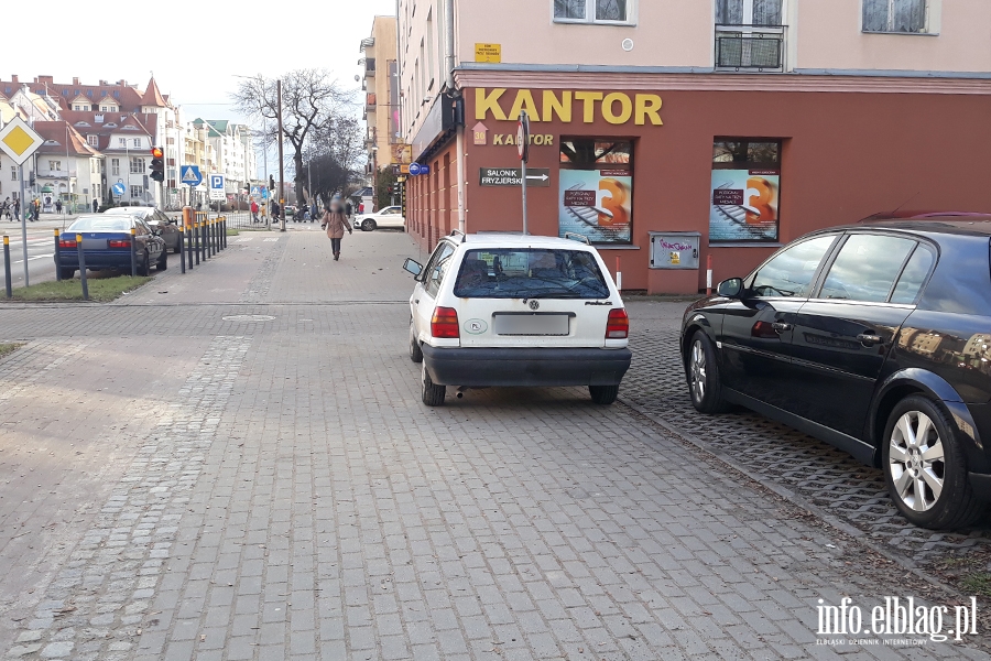Mistrzowie parkowania w Elblgu (cz 228), fot. 2