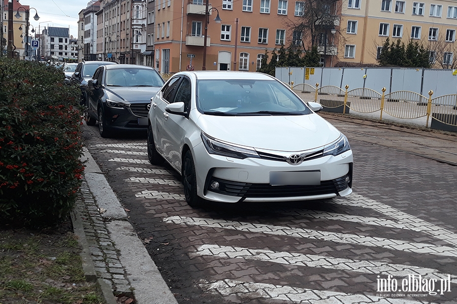 Mistrzowie parkowania w Elblgu (cz 228), fot. 9