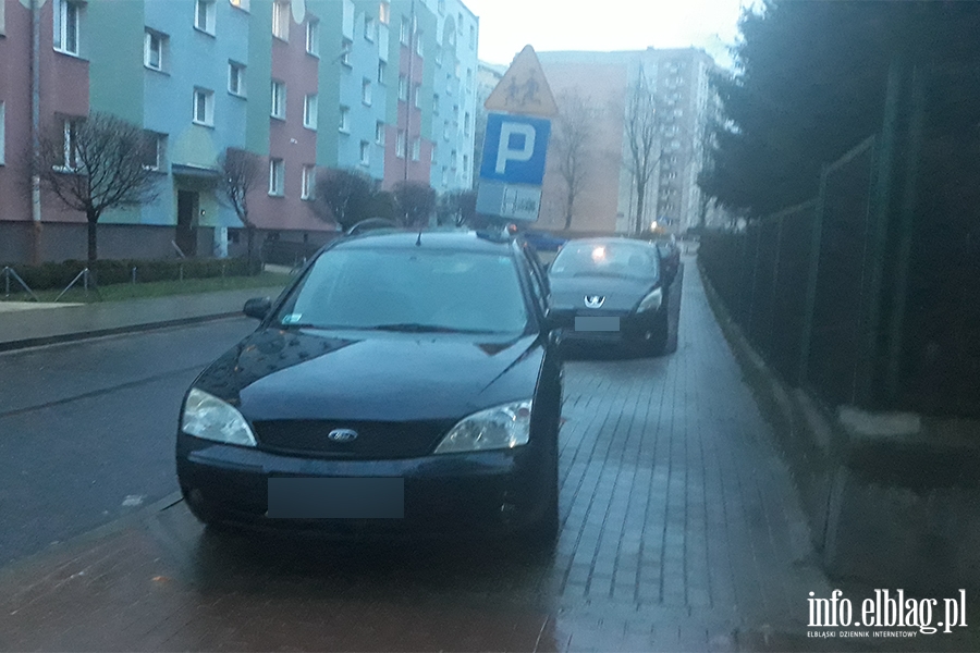 Mistrzowie parkowania w Elblgu (cz 233), fot. 3