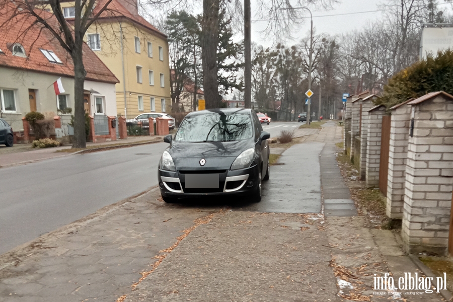 Mistrzowie parkowania w Elblgu (cz 235), fot. 11