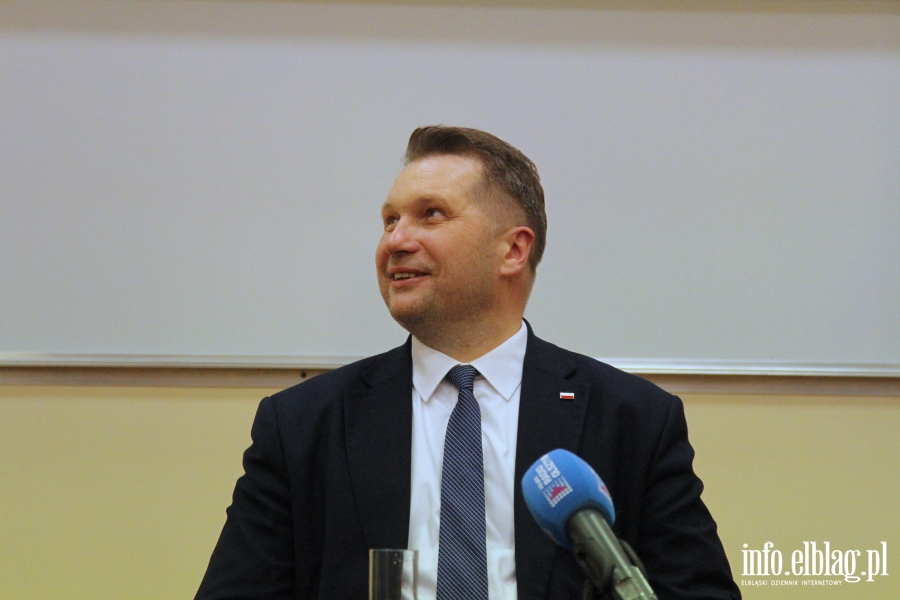 Spotkanie z Ministrem Edukacji Przemysławem Czarnkiem, fot. 32