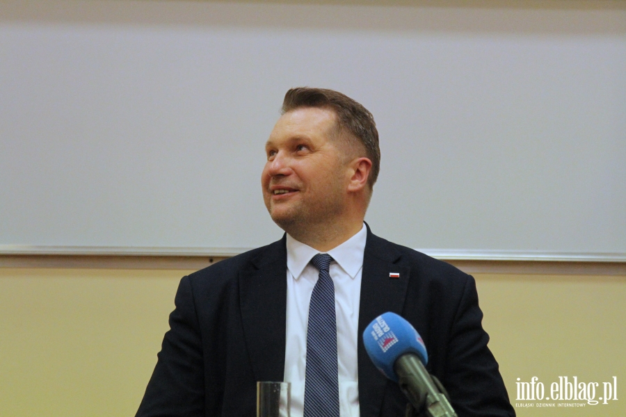 Spotkanie z Ministrem Edukacji Przemysawem Czarnkiem, fot. 32