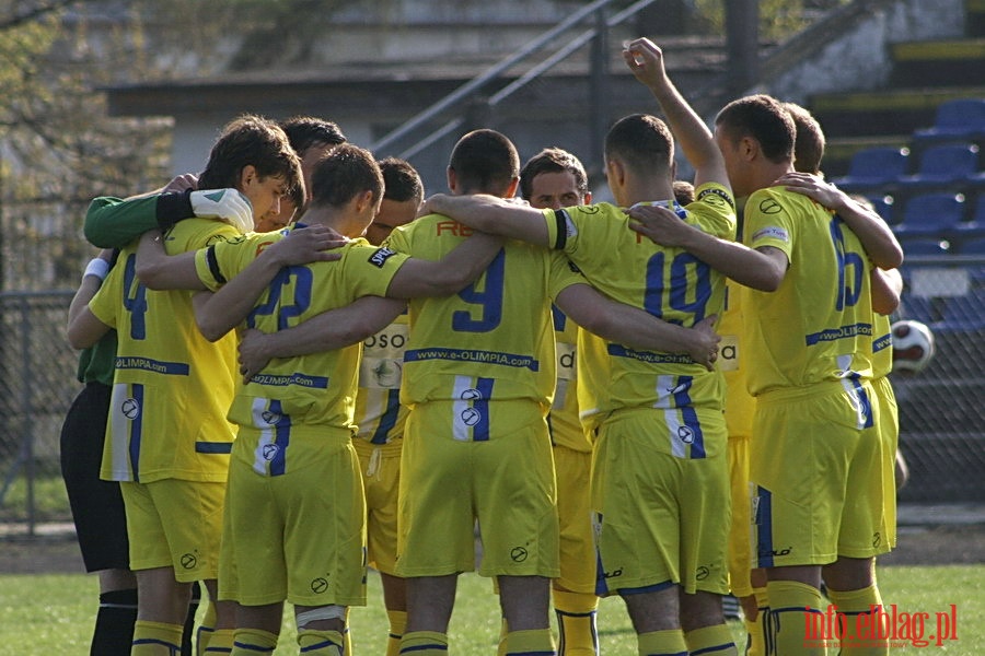 Mecz 21 kolejki II ligi: Olimpia Elblg - Resovia Rzeszw 2:0, fot. 6