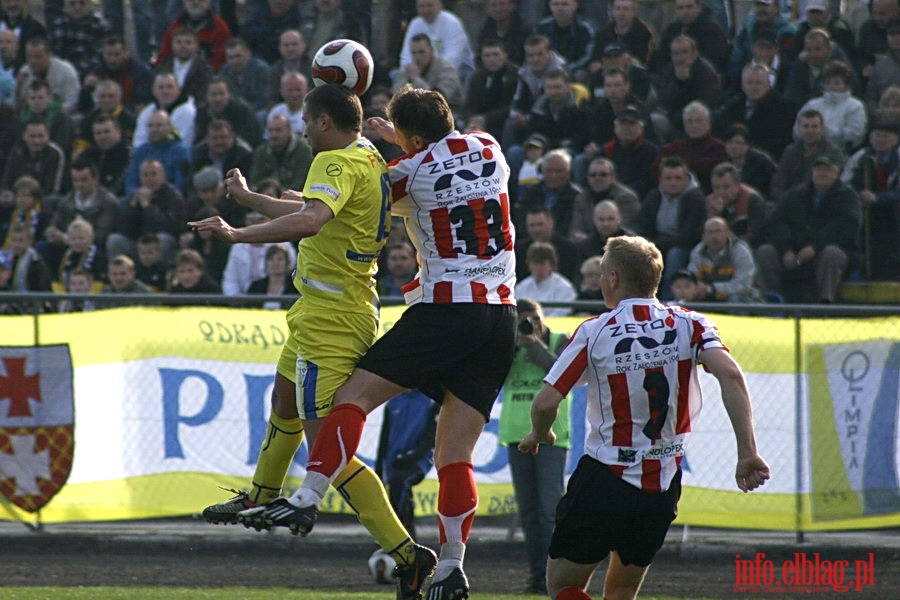 Mecz 21 kolejki II ligi: Olimpia Elblg - Resovia Rzeszw 2:0, fot. 17