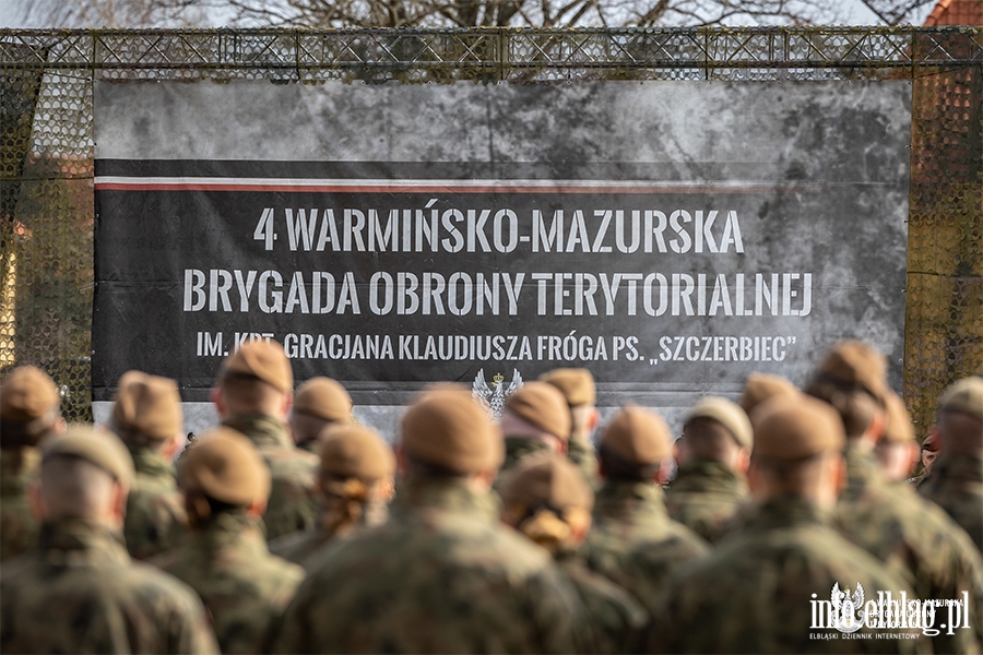 Wyjątkowa uroczystość nadania 43 Batalionowi Lekkiej Piechoty imienia ppor. Henryka Wieliczko ps. &#8222;Lufa&#8221;, fot. 1