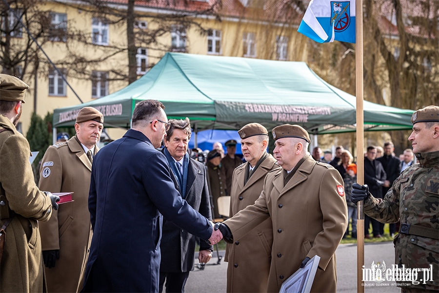 Wyjtkowa uroczysto nadania 43 Batalionowi Lekkiej Piechoty imienia ppor. Henryka Wieliczko ps. &#8222;Lufa&#8221;, fot. 2