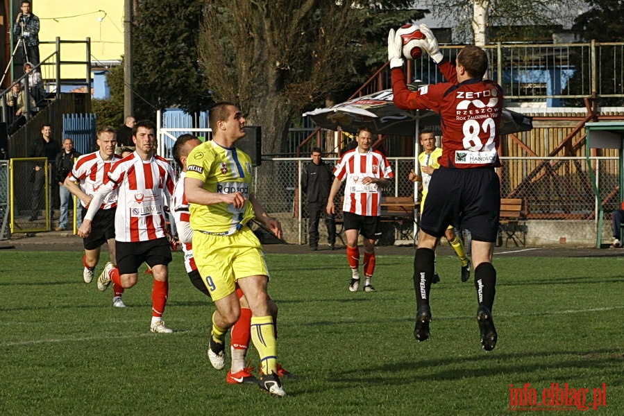 Mecz 21 kolejki II ligi: Olimpia Elblg - Resovia Rzeszw 2:0, fot. 29
