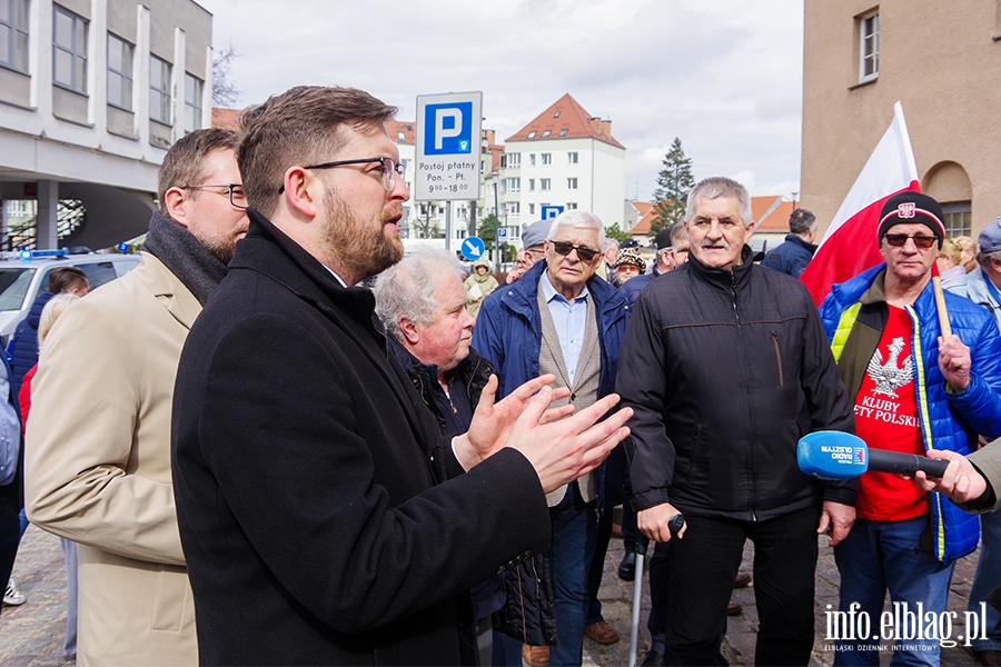 Zbierane s podpisy za przyjciem przez prezydenta Elblga finansowania na budow elblskiego portu, fot. 34