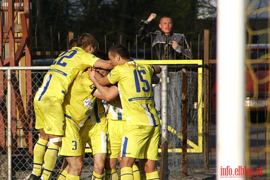 Mecz 21 kolejki II ligi: Olimpia Elblg - Resovia Rzeszw 2:0, fot. 38