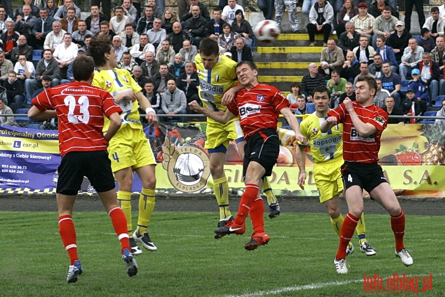 Mecz 28 kolejki II ligi: Olimpia Elblg - Jeziorak Iawa 1:0, fot. 5