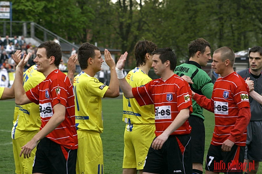 Mecz 28 kolejki II ligi: Olimpia Elbląg - Jeziorak Iława 1:0, fot. 11