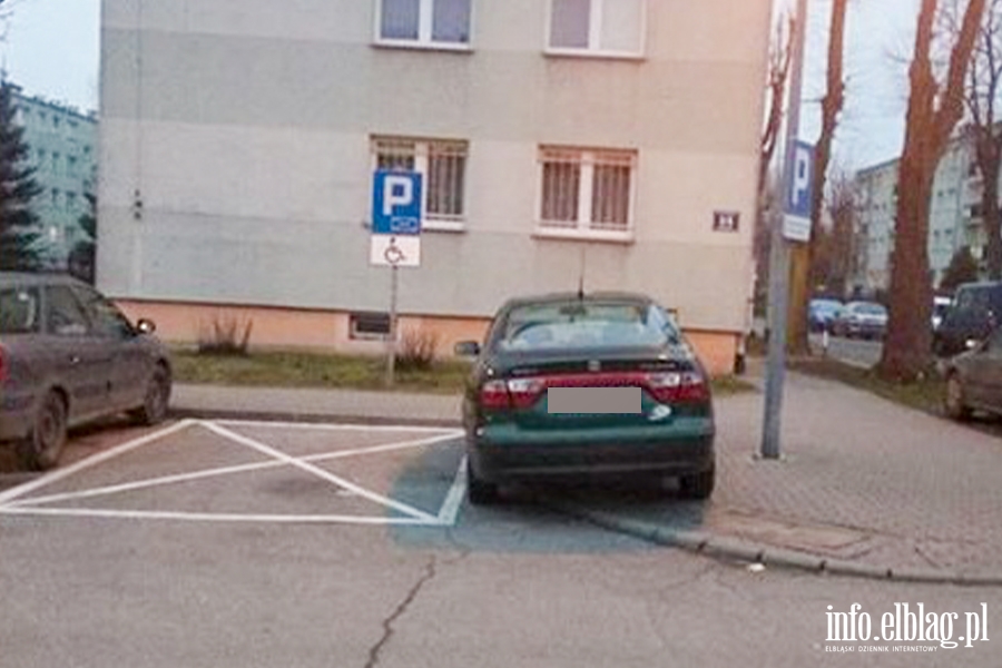 Mistrzowie parkowania w Elblgu (cz 240), fot. 4
