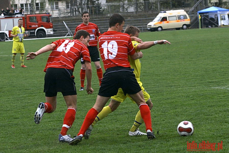 Mecz 28 kolejki II ligi: Olimpia Elblg - Jeziorak Iawa 1:0, fot. 13