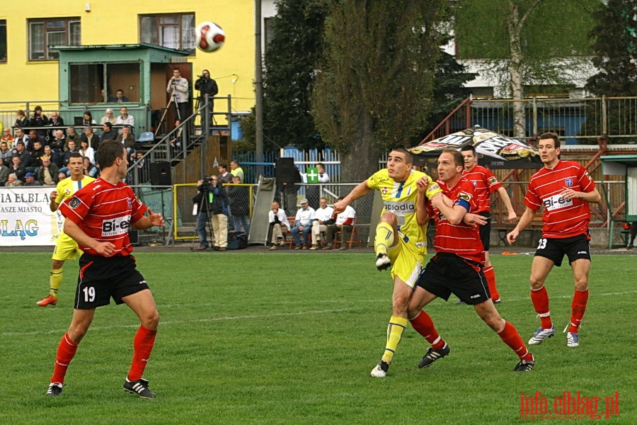 Mecz 28 kolejki II ligi: Olimpia Elblg - Jeziorak Iawa 1:0, fot. 38