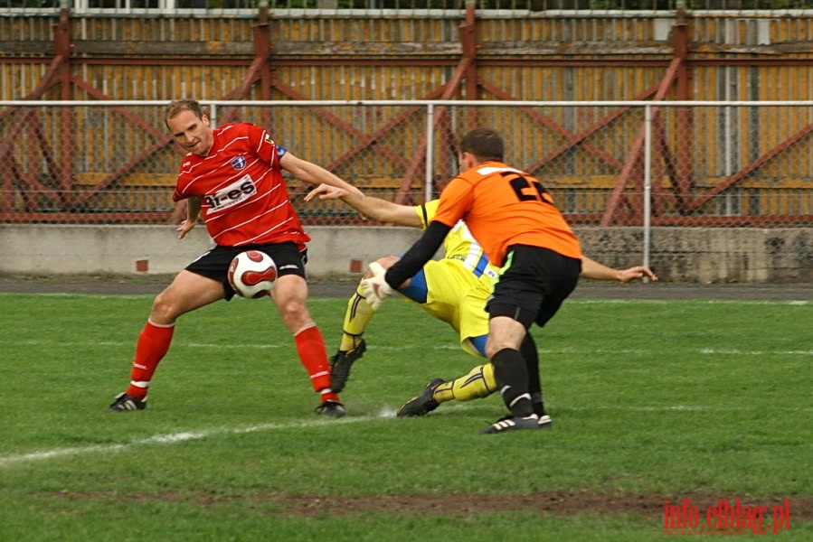 Mecz 28 kolejki II ligi: Olimpia Elblg - Jeziorak Iawa 1:0, fot. 43