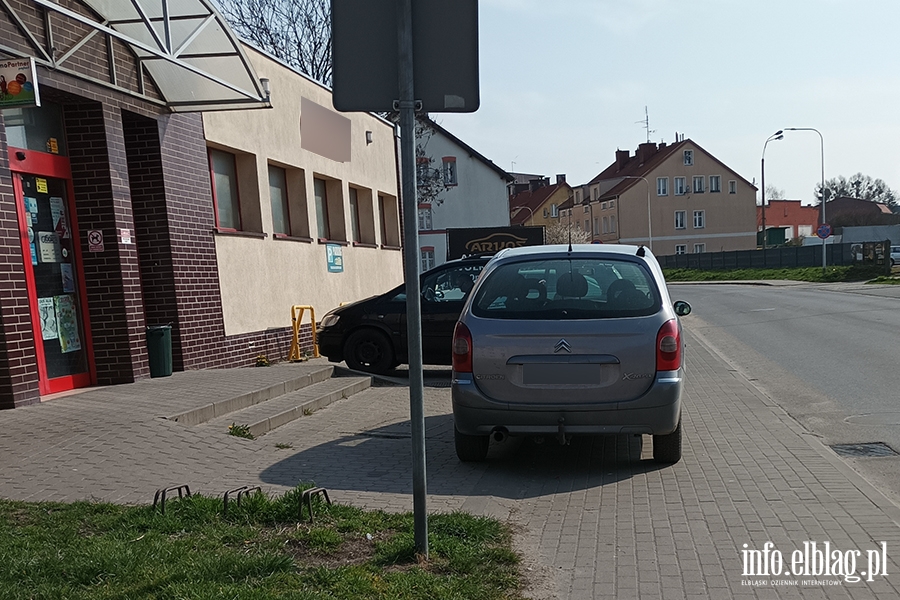 Mistrzowie parkowania w Elblgu (cz 244), fot. 12
