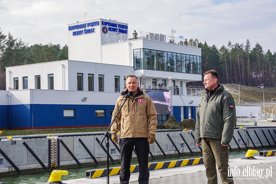 wiczenia na Mierzei Wilanej. Dziaania onierzy obserwowa prezydent Duda, fot. 78