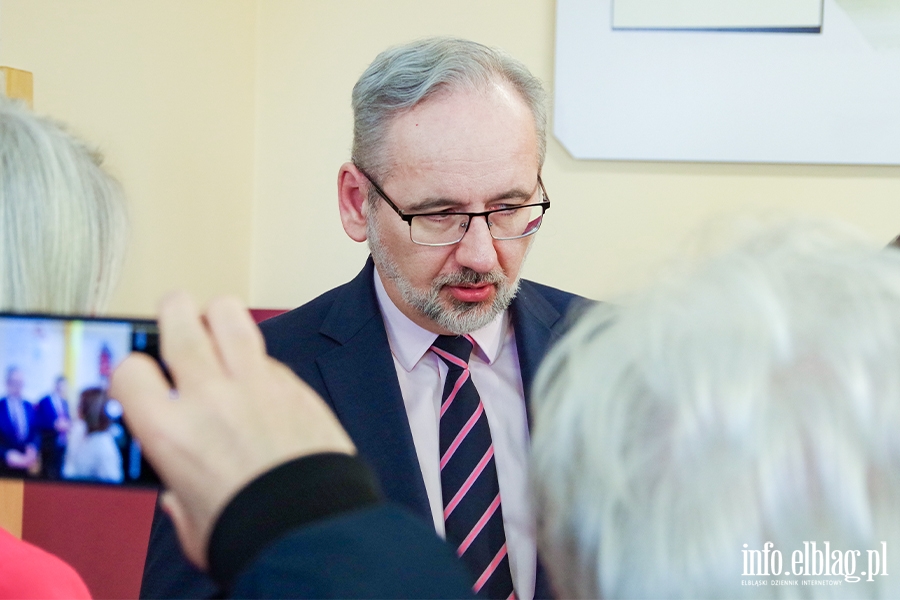  Adam Niedzielski i Przemysaw Czarnek podczas Konferencji Elblg Public Health AMiSNS, fot. 4