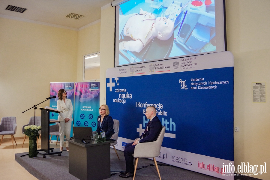  Adam Niedzielski i Przemysaw Czarnek podczas Konferencji Elblg Public Health AMiSNS, fot. 24