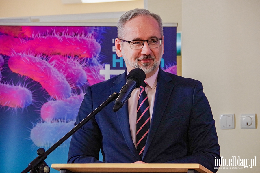  Adam Niedzielski i Przemysław Czarnek podczas Konferencji Elbląg Public Health AMiSNS, fot. 39