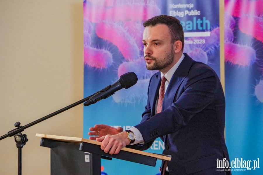  Adam Niedzielski i Przemysaw Czarnek podczas Konferencji Elblg Public Health AMiSNS, fot. 50