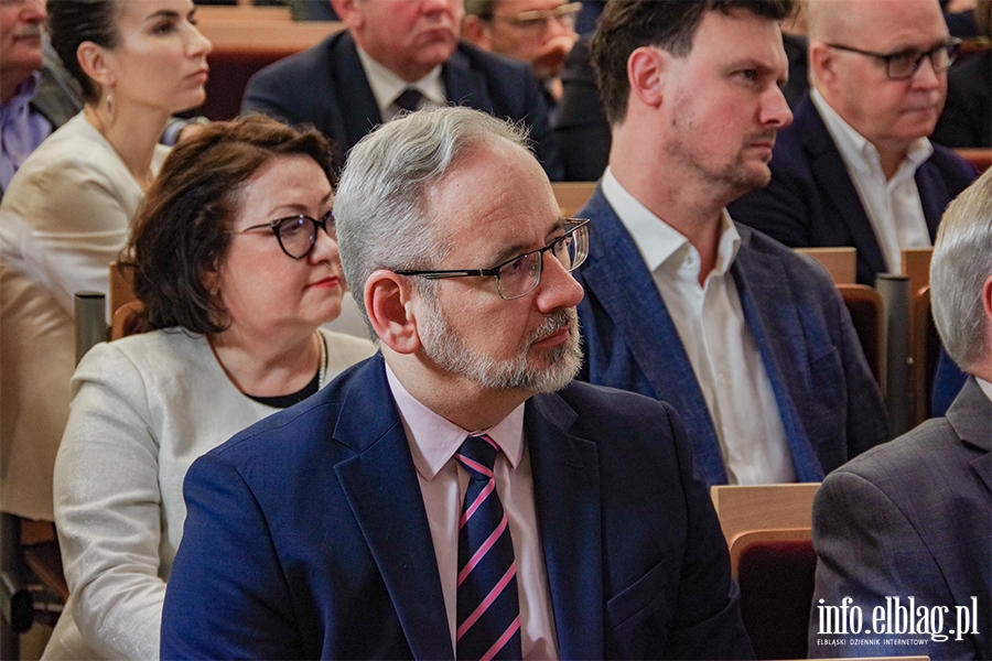  Adam Niedzielski i Przemysaw Czarnek podczas Konferencji Elblg Public Health AMiSNS, fot. 51