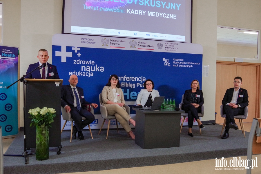  Adam Niedzielski i Przemysaw Czarnek podczas Konferencji Elblg Public Health AMiSNS, fot. 91