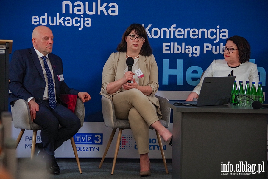  Adam Niedzielski i Przemysaw Czarnek podczas Konferencji Elblg Public Health AMiSNS, fot. 95