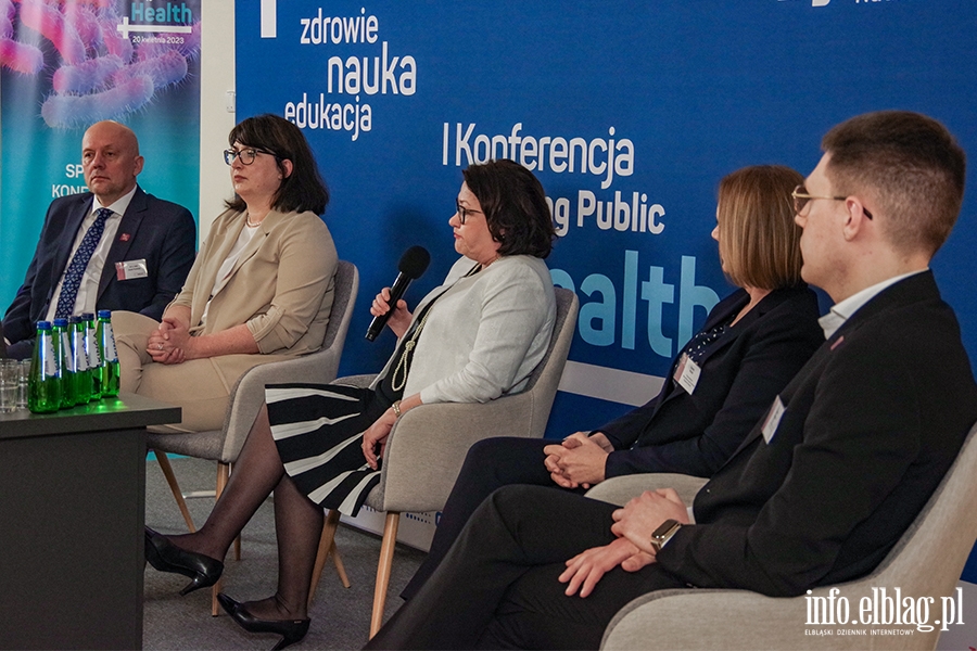  Adam Niedzielski i Przemysaw Czarnek podczas Konferencji Elblg Public Health AMiSNS, fot. 100