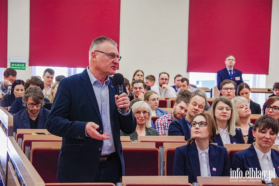  Adam Niedzielski i Przemysaw Czarnek podczas Konferencji Elblg Public Health AMiSNS, fot. 108