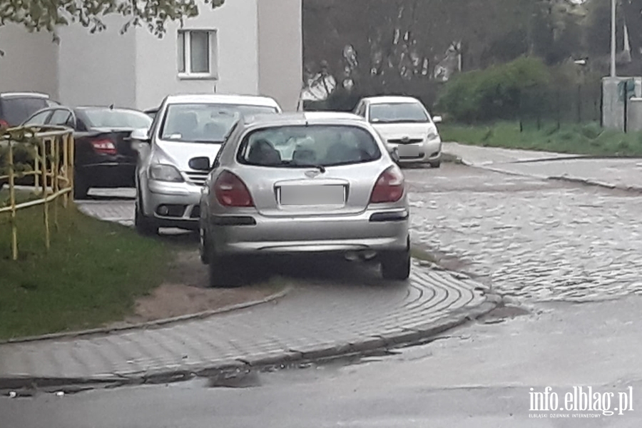 Mistrzowie parkowania w Elblgu (cz 247), fot. 3