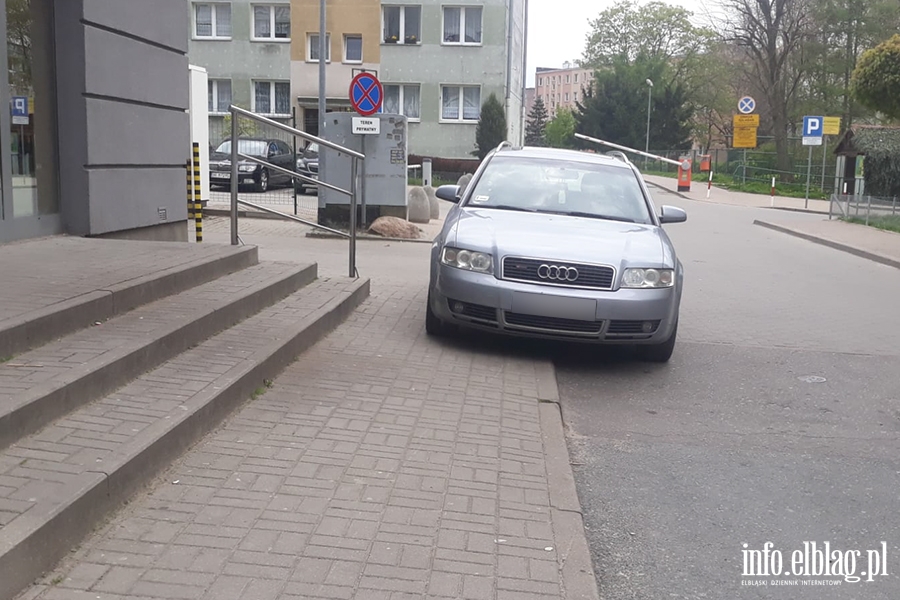 Mistrzowie parkowania w Elblgu (cz 248), fot. 5