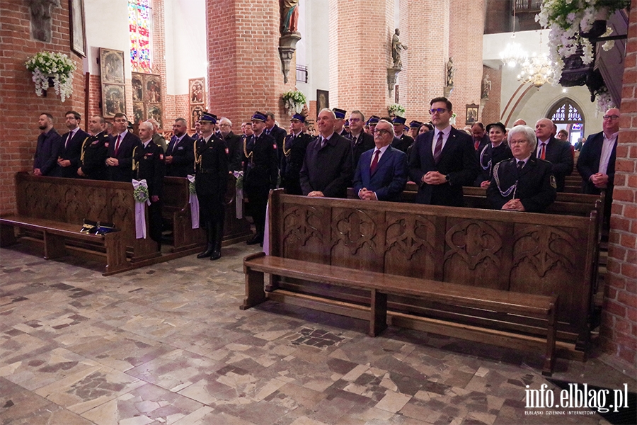 Przekazanie sztandaru i uroczyste otwarcie nowej Komendy Stray Poarnej w Elblgu, fot. 21