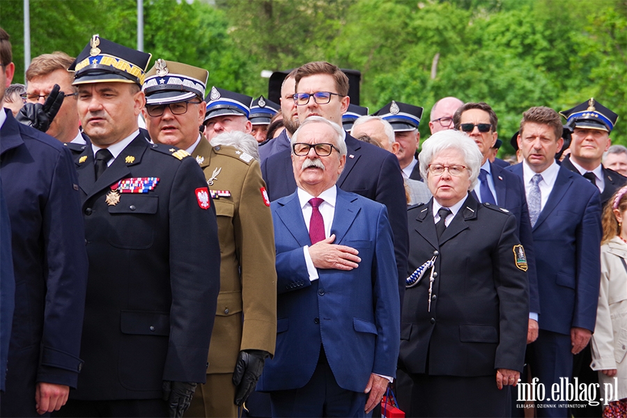 Przekazanie sztandaru i uroczyste otwarcie nowej Komendy Stray Poarnej w Elblgu, fot. 64