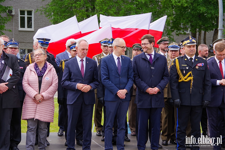 Przekazanie sztandaru i uroczyste otwarcie nowej Komendy Stray Poarnej w Elblgu, fot. 76