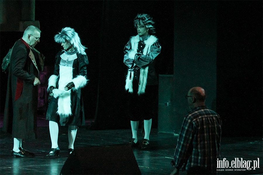 Premiera " Pikna I Bestia " w elblskim teatrze, fot. 44