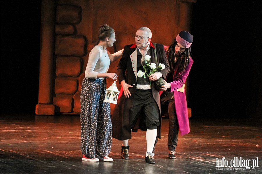 Premiera " Pikna I Bestia " w elblskim teatrze, fot. 52